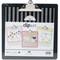 Doodlebug Clipart Monochromatic Clipboard 13.5"X13.5"-Beetle Black